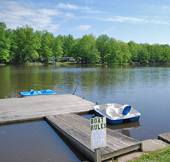 Paradise Lakes Family Campground | Bristolville, Ohio Lakeside Camping